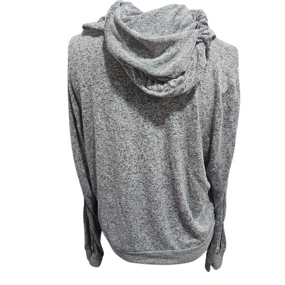 Victoria's Secret PINK Full Zip Hoodie Womens Sz L Loungewear Simple Casual Cozy - Picture 3 of 4